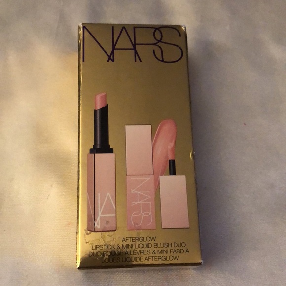 NARS Afterglow Lipstick & Mini Liquid Blush Duo Orgasm & Sex Appeal NIB - Picture 10 of 15